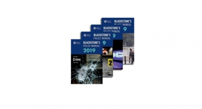 Discount on Blackstone’s Police Manuals 2019