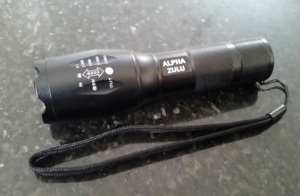 POLICE AND SECURITY X6 TACTICAL TORCH+BELT HOLDER