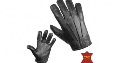 Police Leather / kevlar slash resistant gloves