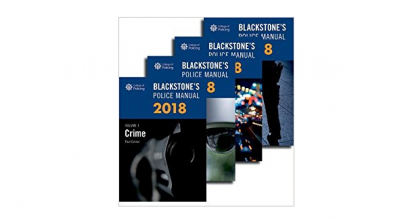 Discount on Blackstone’s Police Manuals 2018