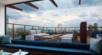 DINNER FOR TWO AT H10 SKY BAR, LONDON