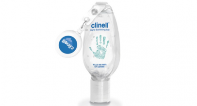 HAND SANITISER GEL WITH BELT CLIP