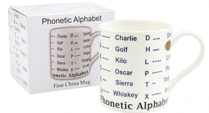 Phonetic Alphabet Mug