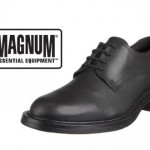 Magnum Shoes with the magnum logo