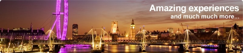 london gift experiences