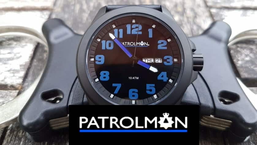 Patrolman watch with police discount