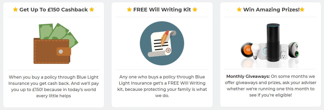 blue light insurance discount