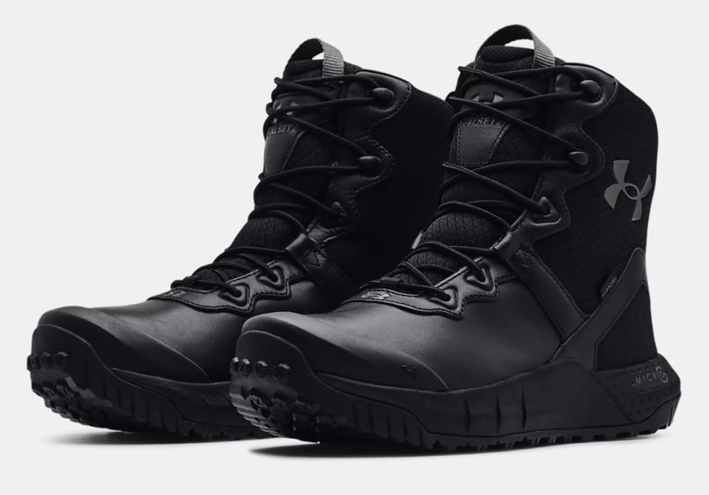 the best Under Armour Micro G® Valsetz Leather Tactical Boot 