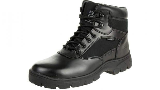 skecher boots for police