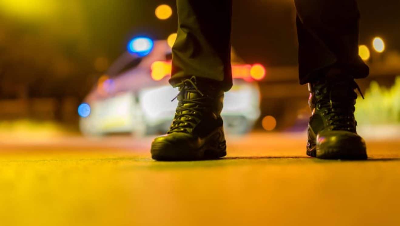 What Boots do Police Wear when on Patrol in UK?