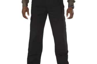 5.11 Tactical Men's Tactlite Pro Tactical Ripstop Outdoor Multi-Pocket Trousers, Black, 34 X 30, Style 74273