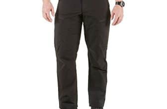 5.11 Tactical Men's Apex Cargo Trousers, Flex-Tac Stretch Fabric, Gusseted, Teflon Finish, Black, 34x30, Style 74434