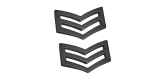 POLICE SERGEANT STRIPES – METAL